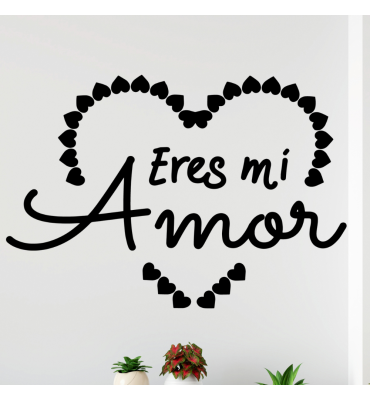 Ser máscara Hacia Vinilo San Valentín: "Eres mi Amor" 