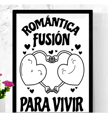 Vinilo San Valentín: "Fusión Romántica para vivir"