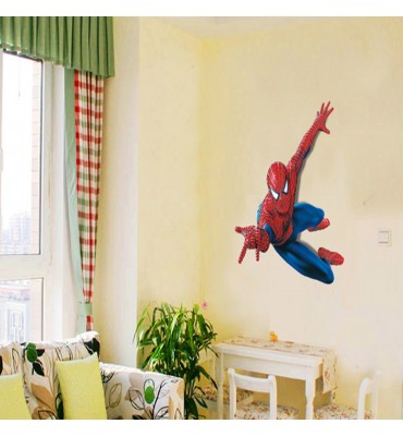Vinilo infantil spiderman habitación