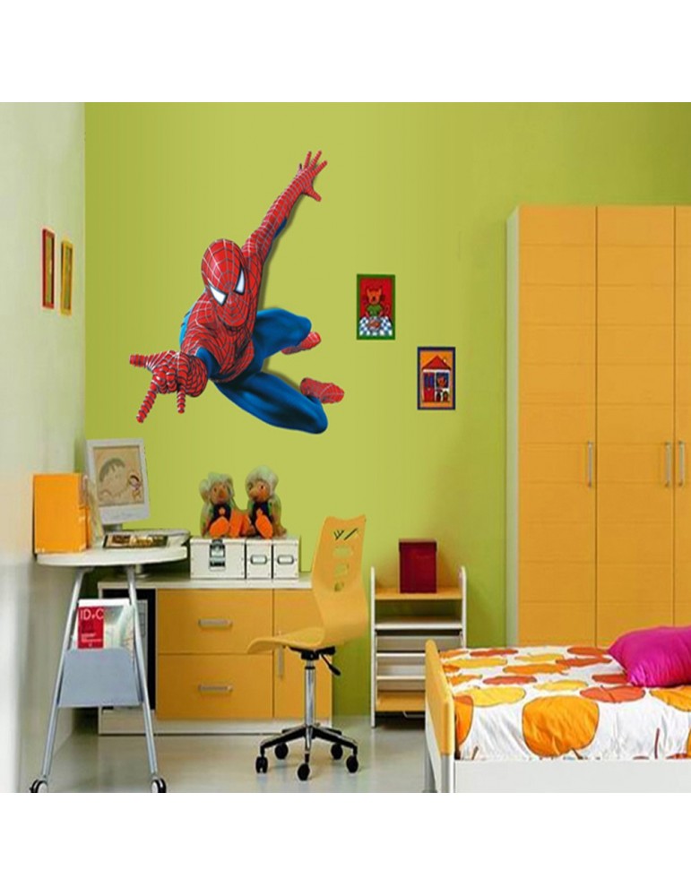 Vinilo infantil spiderman habitación | Vinilos decorativos infantiles