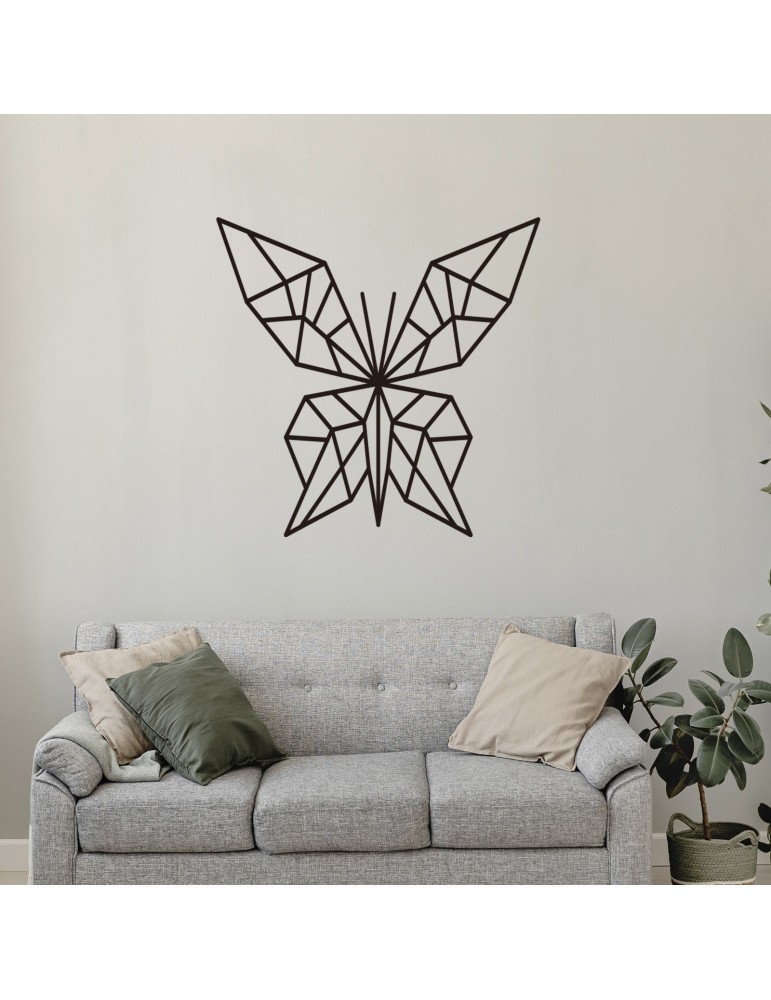 decorativo animal mariposa geométrica origami
